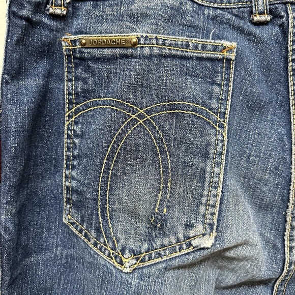 Vintage Jordache Jeans Men's Size 32 X 31 Blue Cotton Denim Boot Cut Hong Kong - Picture 3 of 7